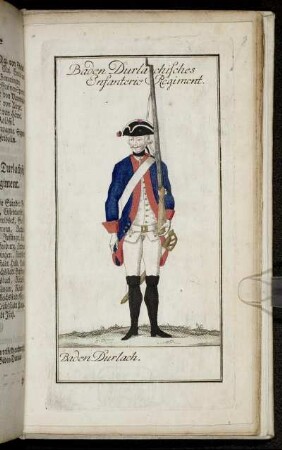 Baden Durlachisches Infanterie-Regiment. Baden-Durlach.