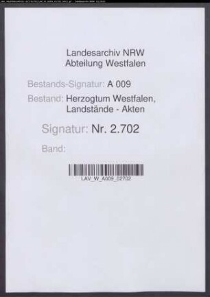 Landtagsabschied (doppelt)