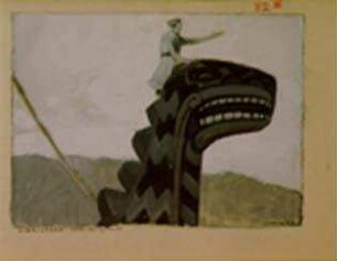 Entwurf zu "Die Nibelungen" ( 1922-1924)