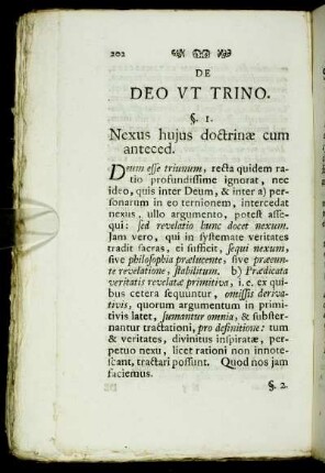 De Deo ut Trino.