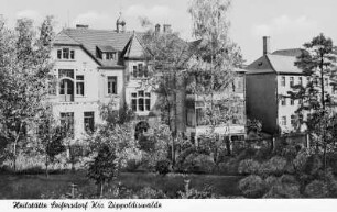 Heilstätte Seifersdorf Krs. Dippoldiswalde : Seifersdorf bei Dippoldiswalde. Heilstätte. Außenansicht