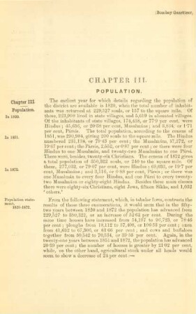 Chapter III. Population