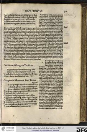 Georgicon ad Mecoenaten liber tertius.