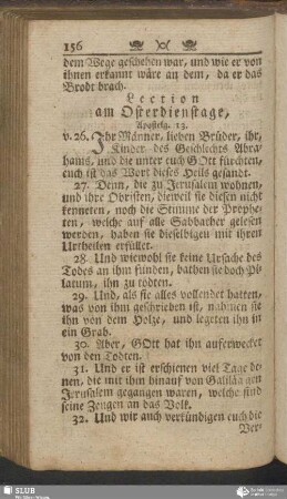[Am Osterdienstage]
