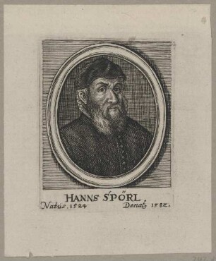 Bildnis des Hanns Spörl