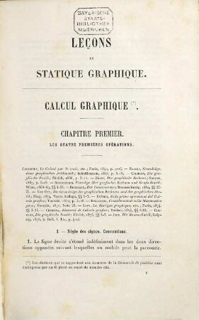 Leçons de statique graphique, par Antonio Favaro : Traduites de l'Italien par Paul Terrier, ingén. des arts et manufactures, 2