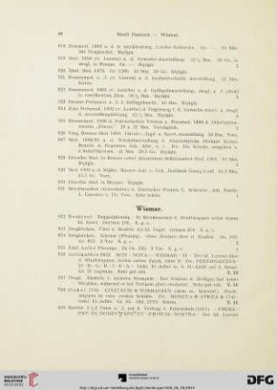 Wismar (Nr. 932-1033)