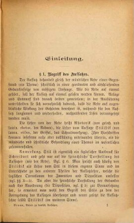 Praktische Anleitung zu deutschen Aufsätzen