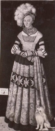 Bildnis Herzogin Katharina von Sachsen, geb. von Mecklenburg, Frau Hzg. Heinrichs