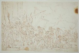 Alexander und die Familie des Darius (?)