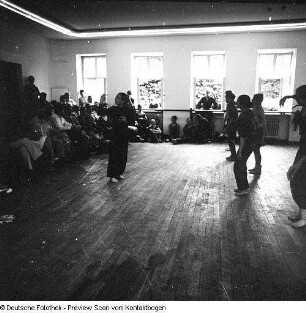 Palucca Schule, Palucca beim Unterrichten, Patricio Bunster beim Unterrichten, Tanzproben