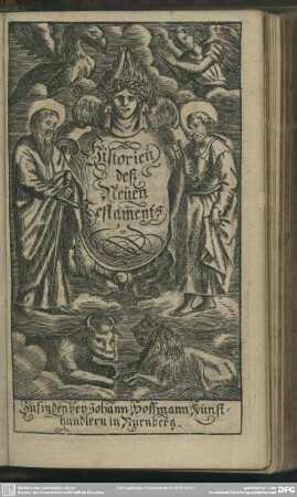 Historien deß Neŭen Testaments