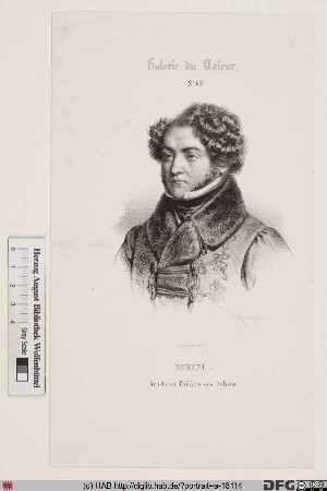 Bildnis Giovanni Battista Rubini (II)