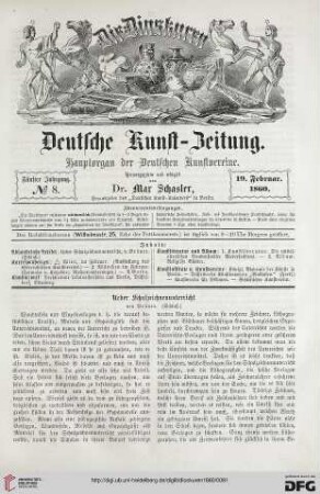 Nr. 8 (19. Februar 1860)