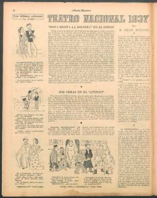 "Doña Rosita la soltera" en el Odeón