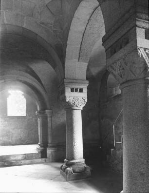 Eger/Cheb, Burg, Doppelkapelle St. Erhard, Untergeschoss