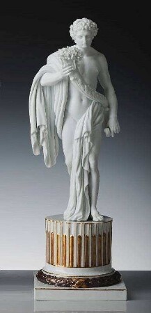 Männliche Figur mit Füllhorn