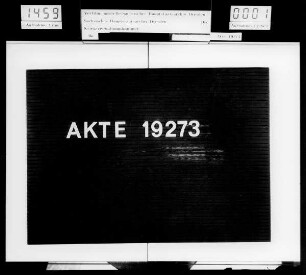 Allerhöchste Verfügung über die Ressortverhältnisse zwischen dem Geheimen Kabinett und der Geheimen Kriegskanzlei