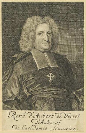 Bildnis des René d'Aubert de Vertot d'Auboeuf