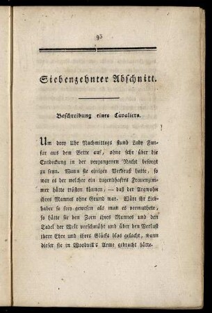 Siebenzehender Abschnitt.