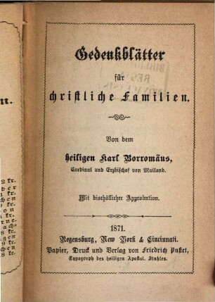 Geistlicher Perlenkranz : Miniatur-Ausgaben von katholischen Erbauungsschriften, 19