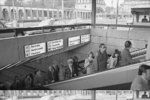 Fußgängerunterführung am Bahnhofplatz beim Hauptbahnhof