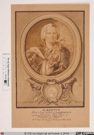 Bildnis Albrecht (Albert), Prinz von Braunschweig-Lüneburg-Bevern
