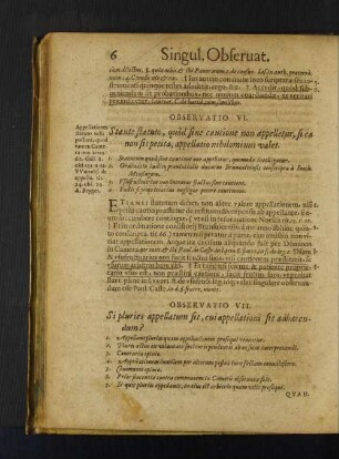 Observatio VII. Si pluries appellatum sit, cui appellationi sit adhaerendum?