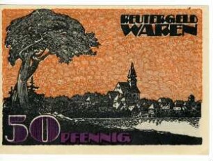 Geldschein / Notgeld, 50 Pfennig, 1921