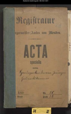 Handwerkervereine, Innungen, Handwerkskammer - specialia -