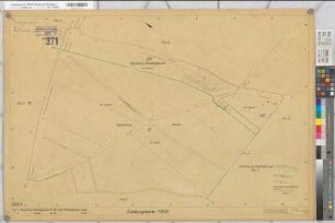 Recklinghausen (Recklinghausen), Flurbereinigung Hochlar, Zuteilungskarte Bl.4 Recklinghausen/Herten Flur 4