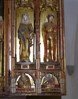 Hauptaltar — Heilige Elisabeth und Heiliger Viktor