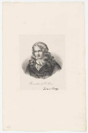 Bildnis des Bernardin de St. Pierre