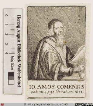 Bildnis Johann Amos Comenius (eig. Komenský)