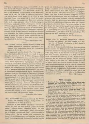 74 [Rezension] Deutsches Laienbrevier
