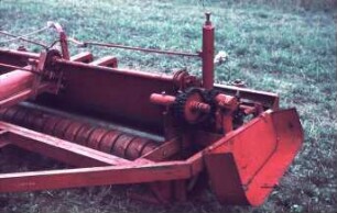 Fotografie: Futtererntetechnik, Feldhäcksler gezogen, Grünfutter, Pickup