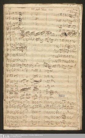 Ms. Ff. Mus. 764 - VII. post Trinit. : 1720