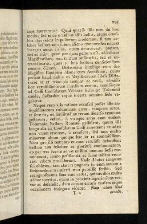 295-305, Neque vero ulla ratione excusari posset iste ...