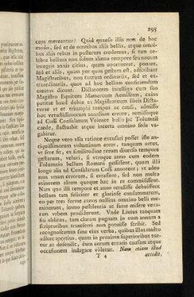 295-305, Neque vero ulla ratione excusari posset iste ...