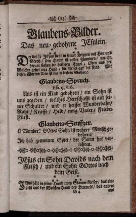 Glaubens-Bilder.