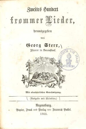 Zweites Hundert frommer Lieder