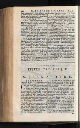 Premiere Epitre Catholique De S. Jean Apôtre