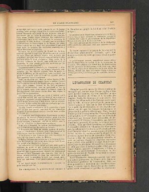 L'Évacuation de Chanhai.