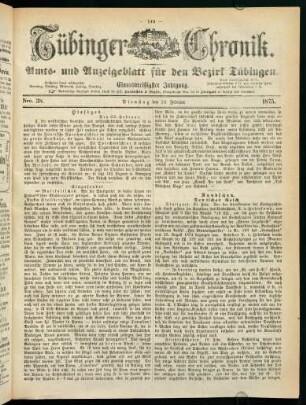 149-168, 23. Februar (Nro. 38) - 28. Februar (Nro. 42)