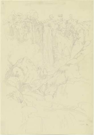 Die Cascata delle Marmore bei Terni