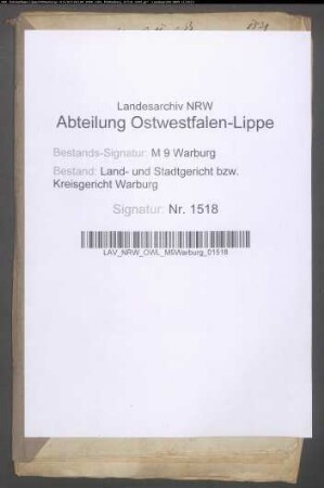 Erblasser: Wiedemeyer, Anna Dorothea, geb. Wittkopp: