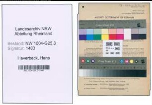Entnazifizierung Hans Haverbeck , geb. 16.10.1904 (Textilkaufmann)