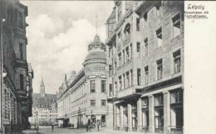 Leipzig: Bosestrasse mit Centraltheater