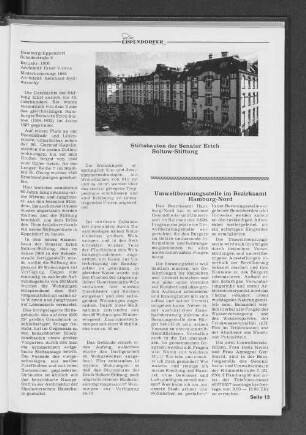 Umweltberatungsstelle im Bezirksamt Hamburg-Nord