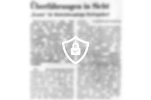 Überführungen in Sicht?